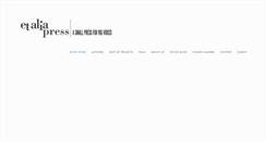 Desktop Screenshot of etaliapress.com